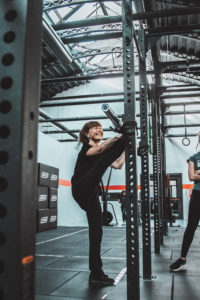 CrossFit esercizio estensione gambe
