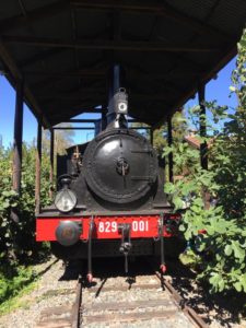 Locomotiva a vapore presso Antica Stamperia Tallone