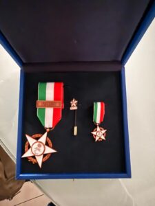 La Stella di Bronzo al Merito Paralimpico conferita dal CIP al presidente della Polisportiva Ivano 