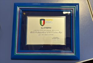 Due riconoscimenti: stella di bronzo CIP a Ivano Zardi e targa FISPIC alla Polisportiva